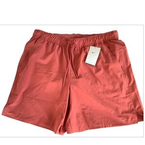 Nike Dri-FIT 7” Mens Shorts Size XL Adobe Color NWT
